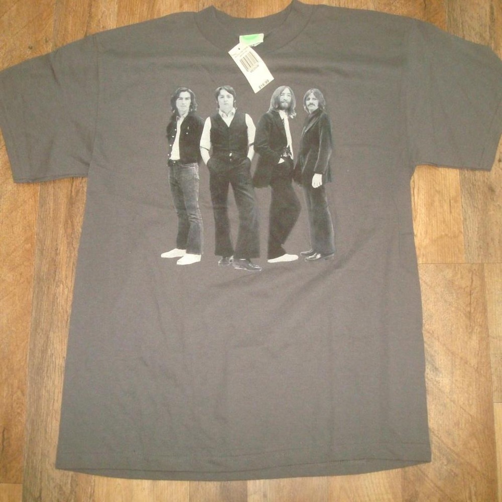 THE‎ BEATLES 2005 VINTAGE SHIRT 00S Y2K DEADSTOCK
